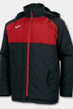 Anorak Joma Andes Preto Vermelho