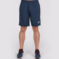 Bermuda Calção Joma Classic Azul Marinho Vermelho