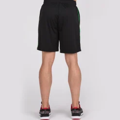 Bermuda Calção Joma Classic Preto Verde Fluorescente