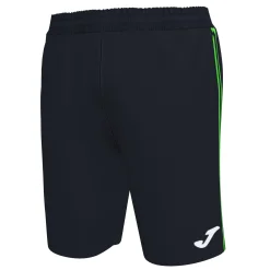 Bermuda Calção Joma Classic Preto Verde Fluorescente