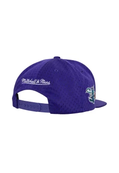 Boné Snapback Com Malha Mitchell & Ness Purple Hornets