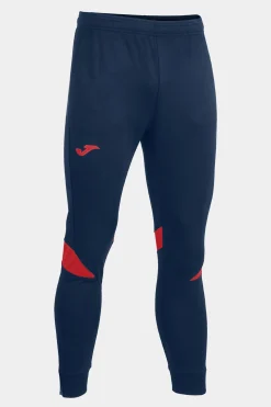 Calça Comprida Joma Championship VI Azul Marinho Vermelho