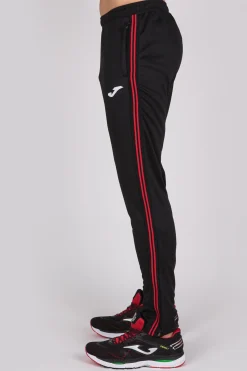 Calça Comprida Joma Classic Preto Vermelho