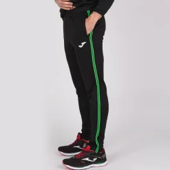 Calça Comprida Joma Classic Preto Verde Fluorescente
