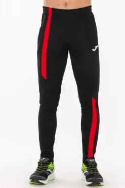 Calça Comprida Joma Supernova Preto Vermelho