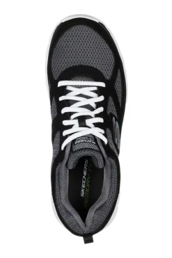 Calçado Esportivo Skechers Preto E Branco