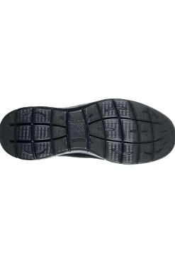 Calçado Skechers Summits Para Homem Em Couro Preto