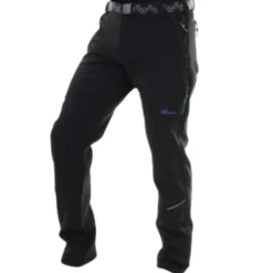 Calças De Caminhada Trekking Homem Impermeáveis Sphere Pro Turner. Preto/ Azul