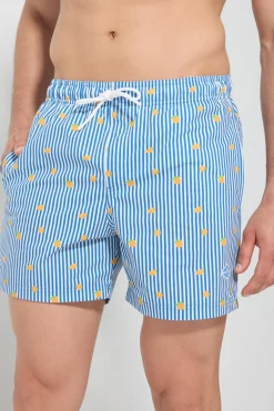 Calções Banho Riscas Jack & Jones