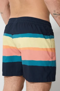 Calções Banho Riscas Quiksilver