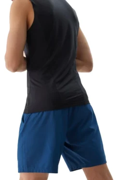 Calções De Corrida Respiráveis Homem 4f. Azul Marinho