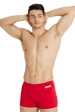 Calções De Fato De Banho Team Solid Man Vermelho/branco Arena