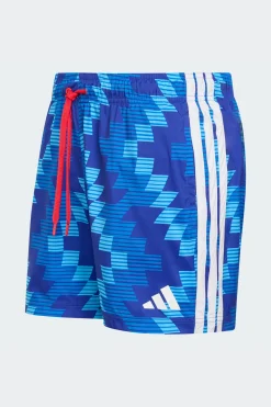 Calções De Natação Com Grafismo Inspirado No Futebol — 12,7 CM adidas