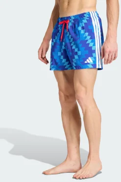 Calções De Natação Com Grafismo Inspirado No Futebol — 12,7 CM adidas