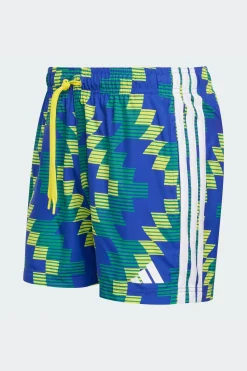 Calções De Natação Com Grafismo Inspirado No Futebol — 12,7 CM adidas