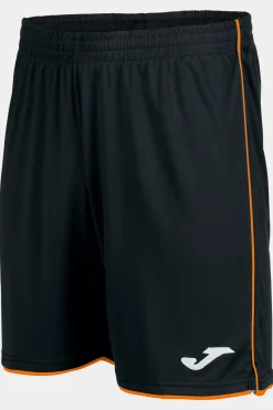 Calções Joma Liga Preto Laranja