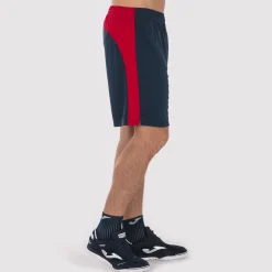 Calções Joma Tokio II Azul Marinho Vermelho