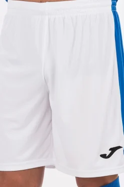 Calções Joma Tokio II Branco Azul Royal