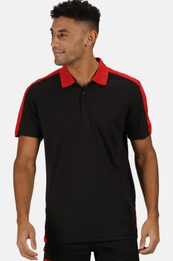 Camisa Polo Coolweave Contraste Mens Regatta