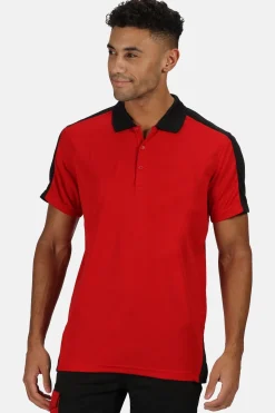 Camisa Polo Coolweave Contraste Mens Regatta