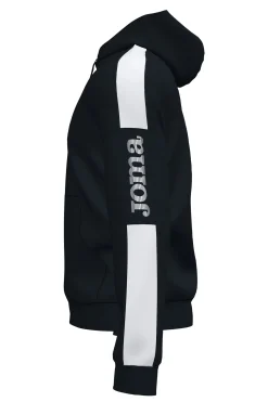 Camisola Com Capuz Joma Championship IV Preto Branco