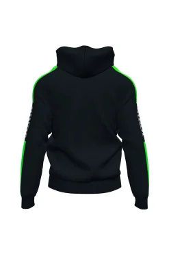 Camisola Com Capuz Joma Championship IV Preto Verde Fluorescente