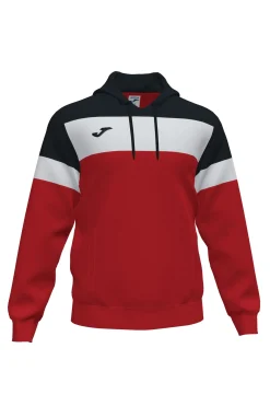 Camisola Com Capuz Joma Crew IV Vermelho Preto