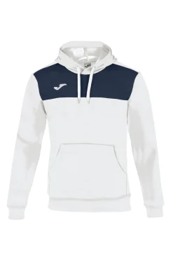 Camisola Com Capuz Joma Winner Branco Azul Marinho