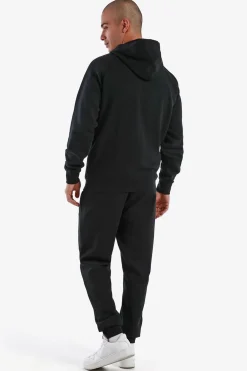 Camisola De Ginástica Com Capuz E Bolso Canguru Kappa Zaiver. Black 303wep0