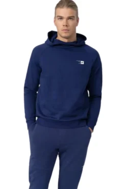 Camisola De Ginástica Comprida E Com Capuz Homem 4f. Azul
