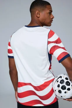 1ª Camisola Estados Unidos Mundial 2026 Réplica