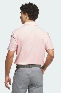 Camisola Tipo Polo Ultimate365+ Climacool Butterspun Mighty Blossom Estampada adidas