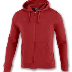 Casaco Com Capuz Joma Argos II Vermelho