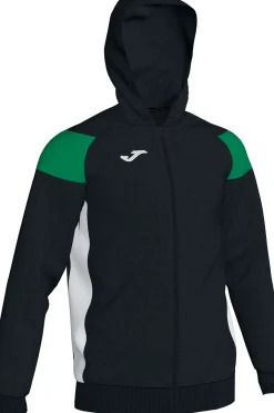 Casaco Com Capuz Joma Crew III Preto Verde Branco