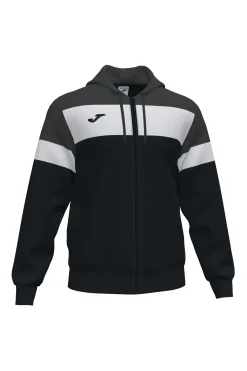 Casaco Com Capuz Joma Crew IV Preto Antracite