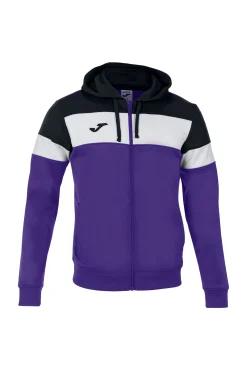 Casaco Com Capuz Joma Crew IV Roxo Preto