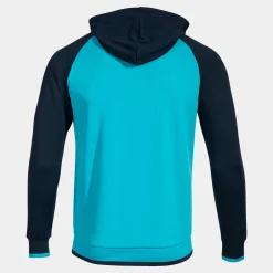 Casaco Com Capuz Joma Supernova II Azul-turquesa Fluorescente Azul Marinho