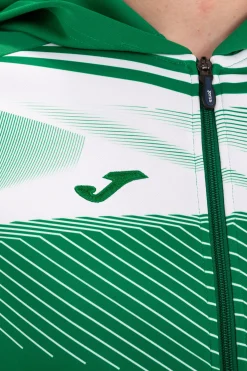 Casaco Com Capuz Joma Supernova II Verde Branco