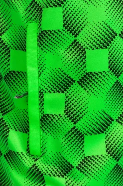 Casaco Com Capuz Joma Supernova III Preto Verde Fluorescente