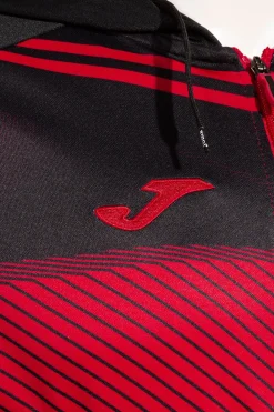 Casaco Com Capuz Joma Supernova II Vermelho Preto