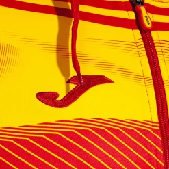 Casaco Com Capuz Joma Supernova II Vermelho Amarelo