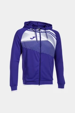 Casaco Com Capuz Joma Supernova II Roxo Branco