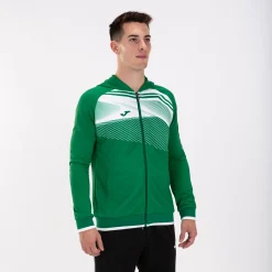 Casaco Com Capuz Joma Supernova II Verde Branco