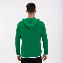 Casaco Com Capuz Joma Supernova II Verde Branco