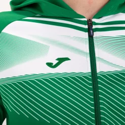 Casaco Com Capuz Joma Supernova II Verde Branco