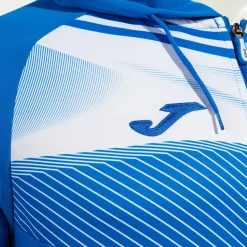 Casaco Com Capuz Joma Supernova II Azul Royal Branco