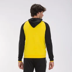 Casaco Com Capuz Joma Supernova II Amarelo Preto