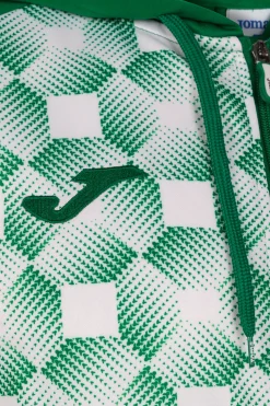 Casaco Com Capuz Joma Supernova III Verde Branco