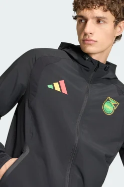 Casaco Corta-vento De Viagem Tiro Da Jamaica X Bob Marley adidas