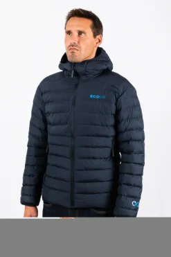 Casaco De Montanha Acolchoado Ecoon Ecothermodiscover Azul-marinho